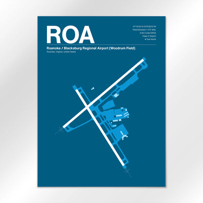 ROA Airport Diagram
