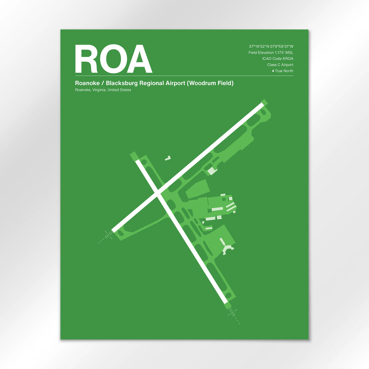 ROA Airport Diagram