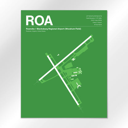 ROA Airport Diagram