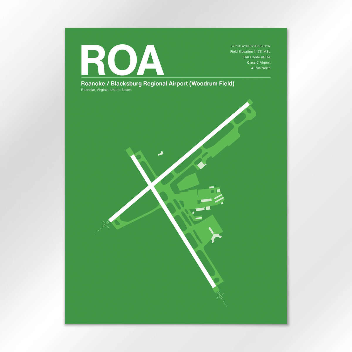 ROA Airport Diagram