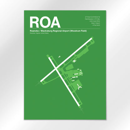 ROA Airport Diagram