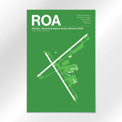 ROA Airport Diagram