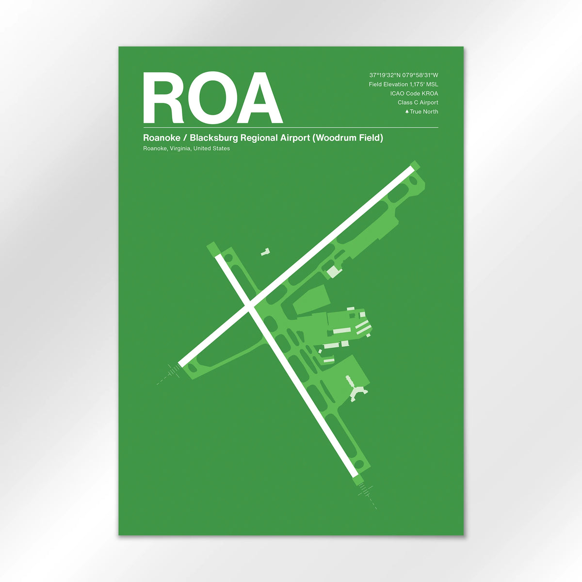 ROA Airport Diagram