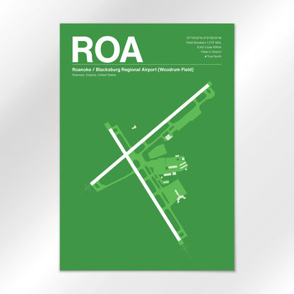 ROA Airport Diagram