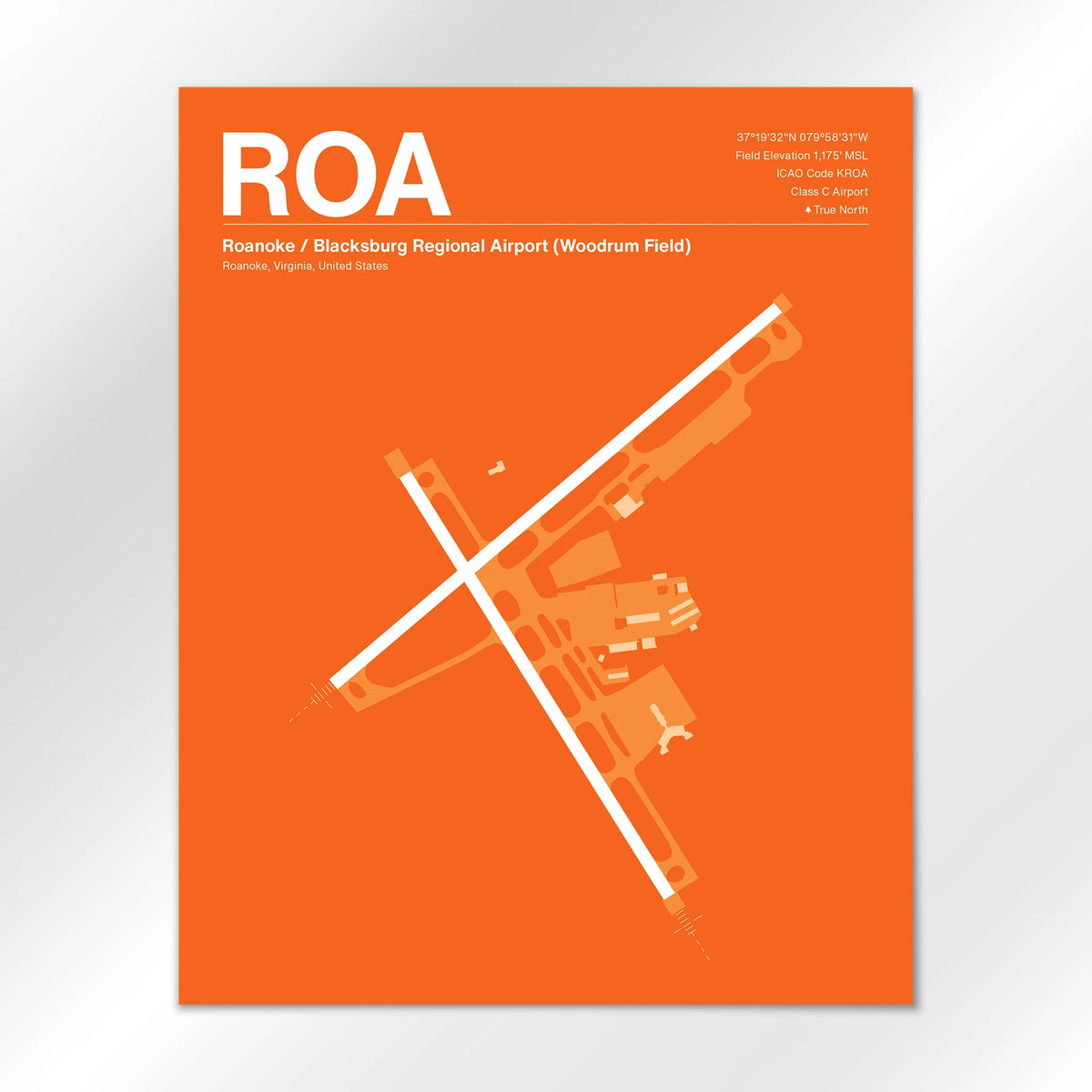 ROA Airport Diagram