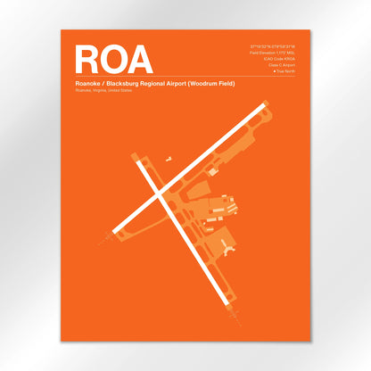 ROA Airport Diagram