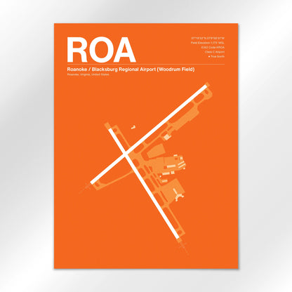ROA Airport Diagram