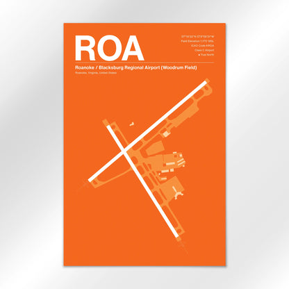ROA Airport Diagram
