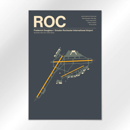 ROC Airport Diagram