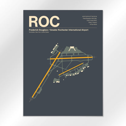 ROC Airport Diagram