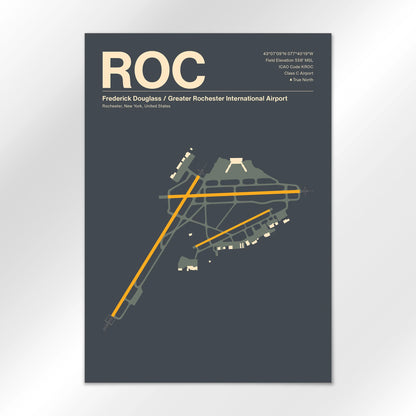 ROC Airport Diagram