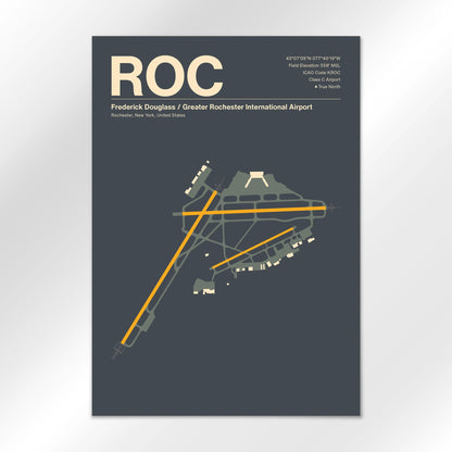 ROC Airport Diagram