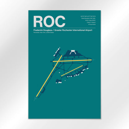 ROC Airport Diagram
