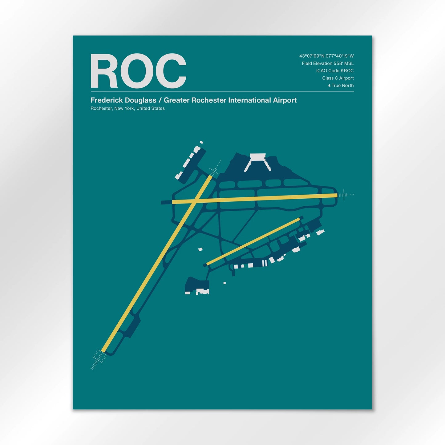 ROC Airport Diagram