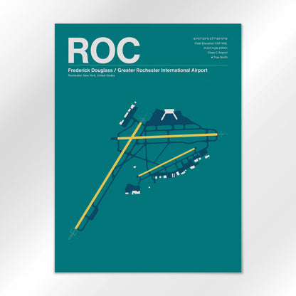 ROC Airport Diagram
