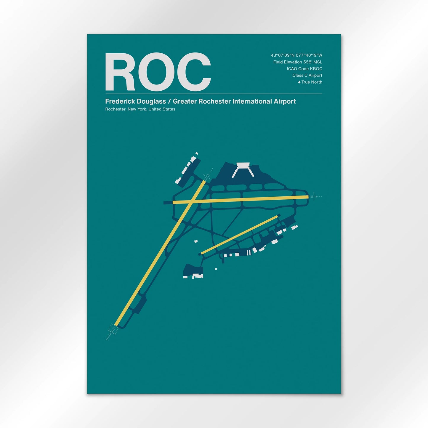ROC Airport Diagram