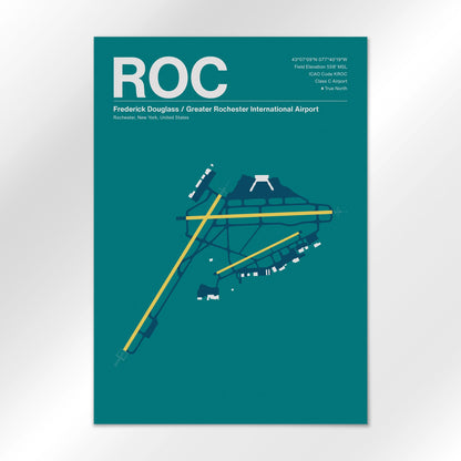 ROC Airport Diagram