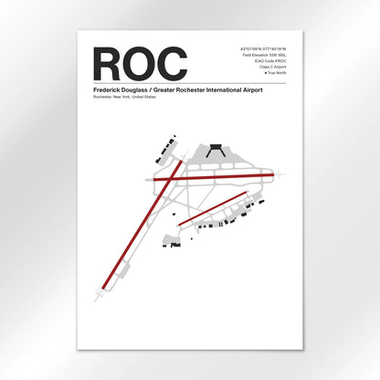 ROC Airport Diagram