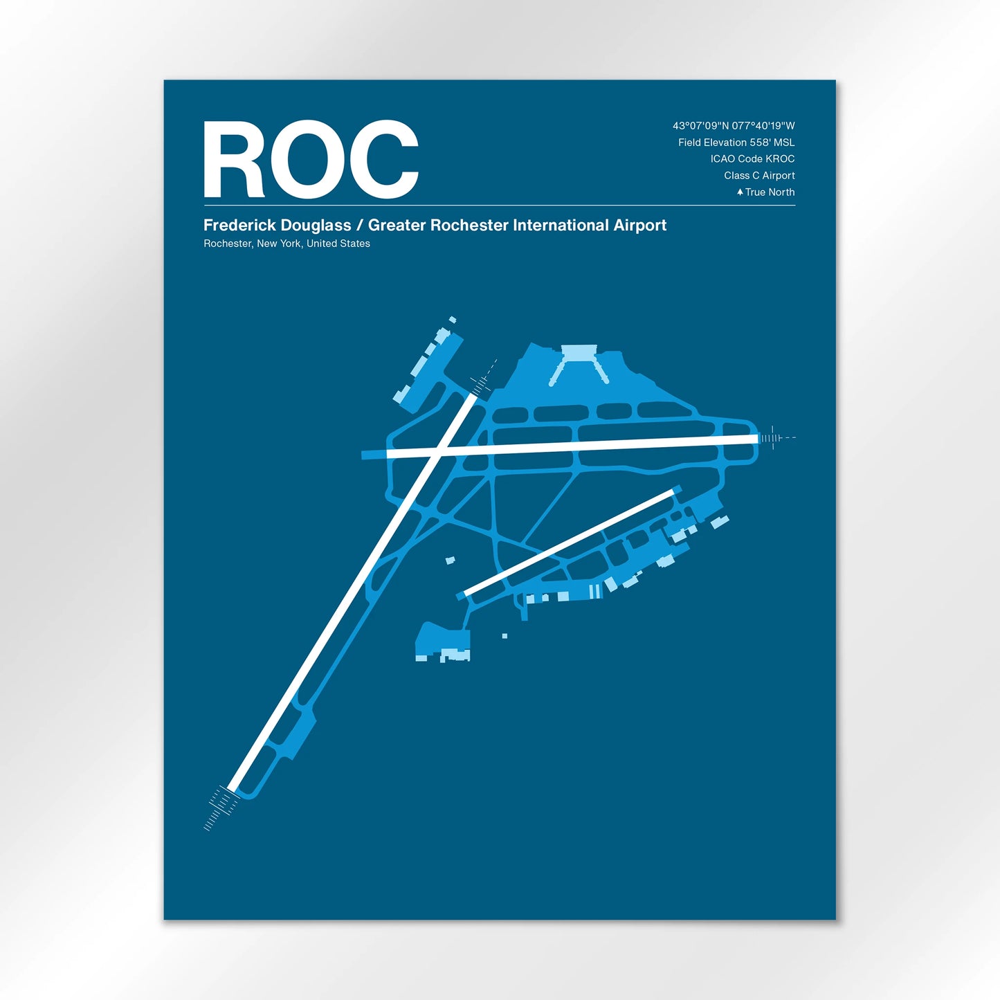 ROC Airport Diagram