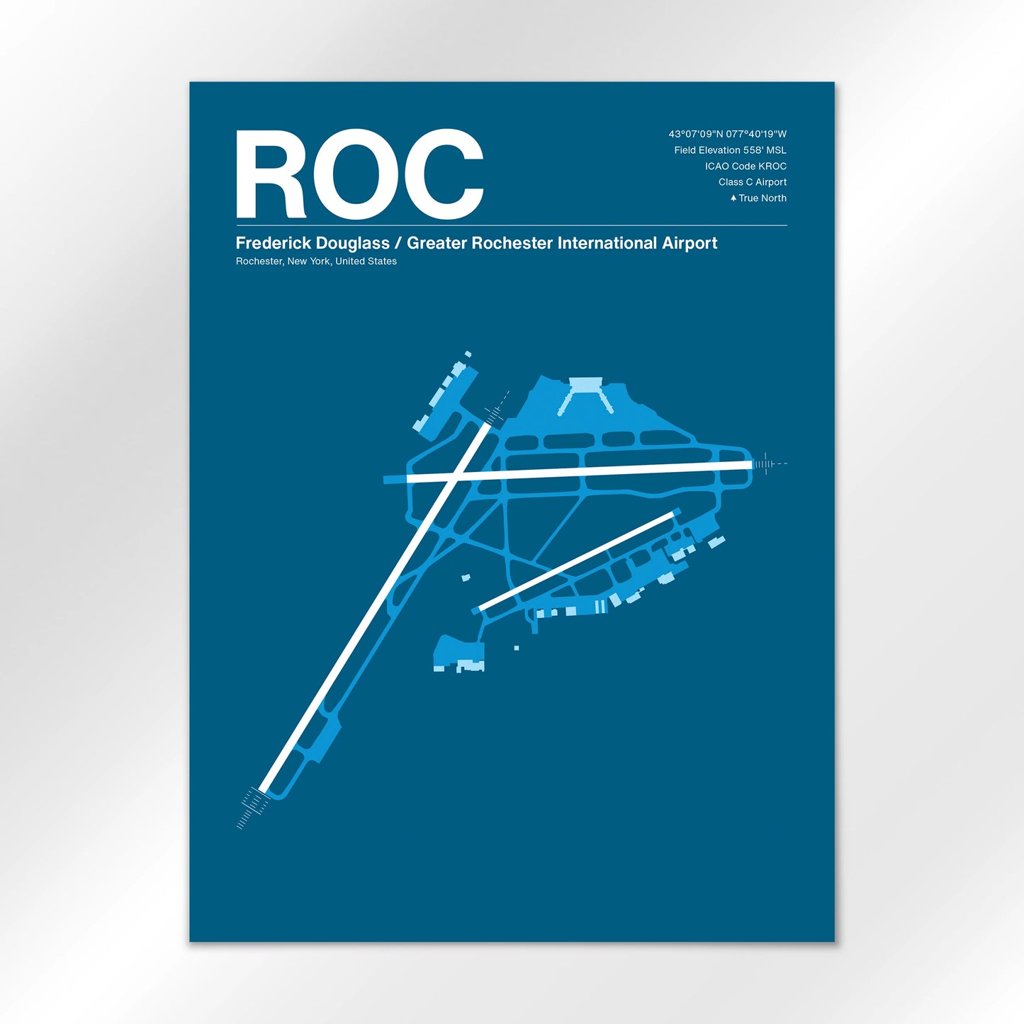 ROC Airport Diagram