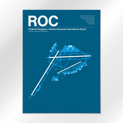 ROC Airport Diagram