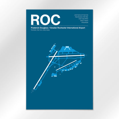 ROC Airport Diagram