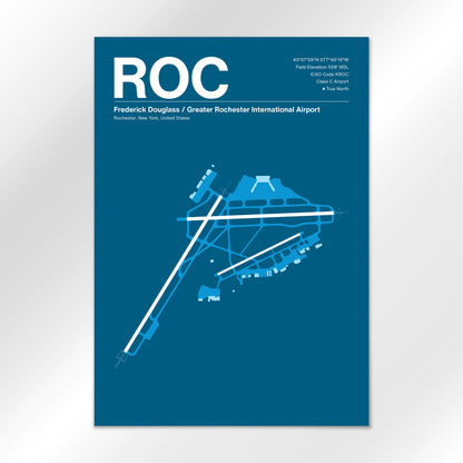 ROC Airport Diagram