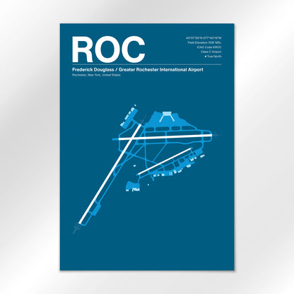 ROC Airport Diagram