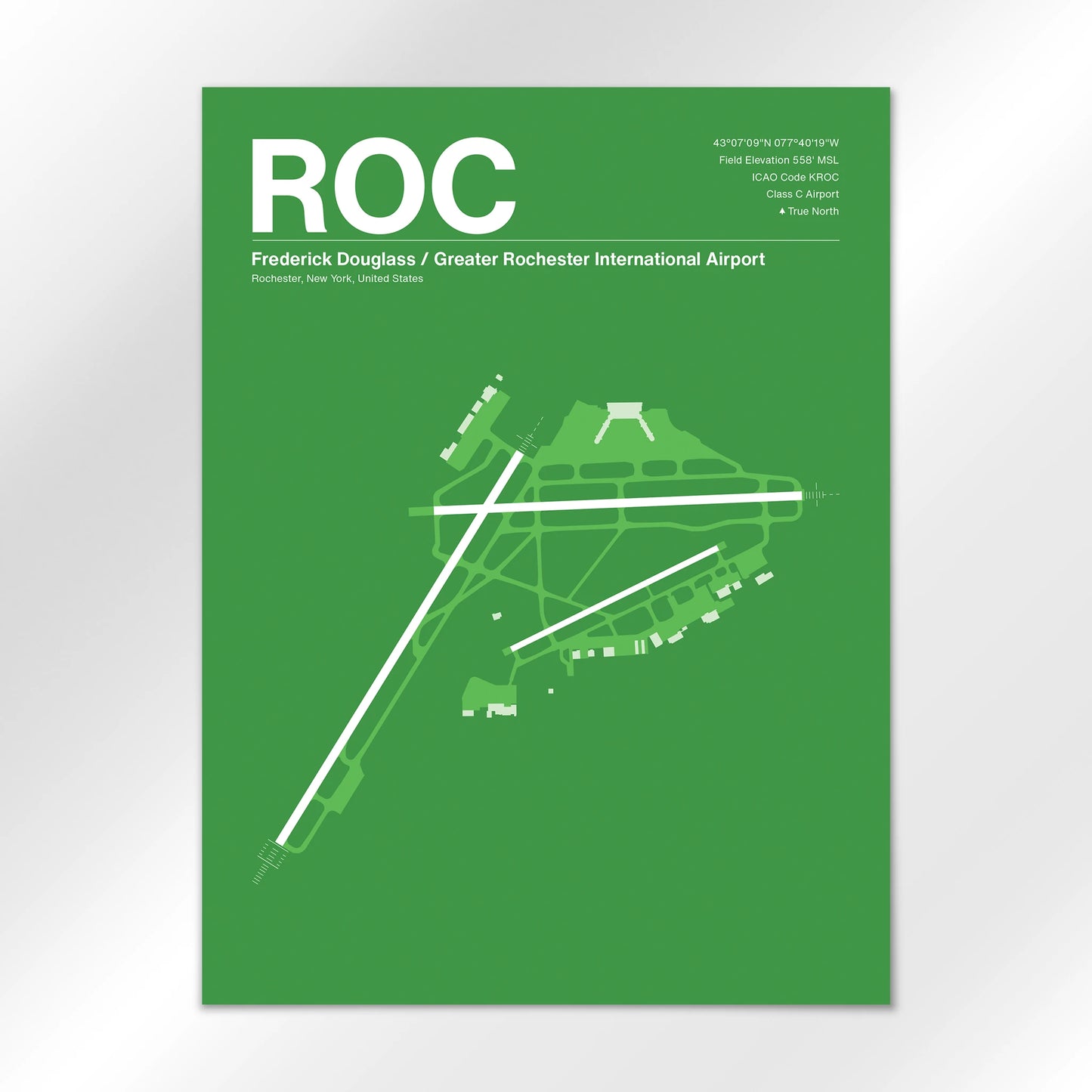 ROC Airport Diagram