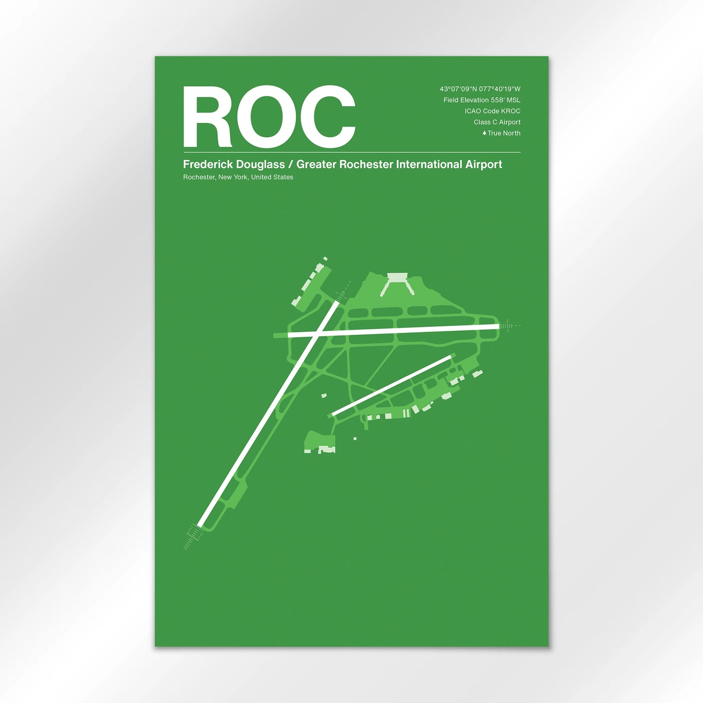 ROC Airport Diagram