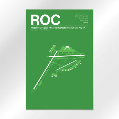 ROC Airport Diagram