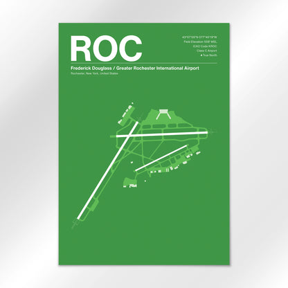ROC Airport Diagram