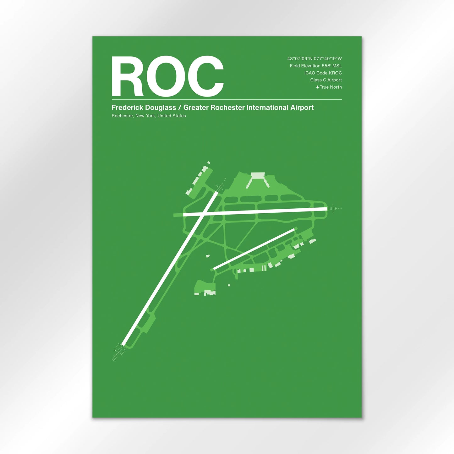 ROC Airport Diagram
