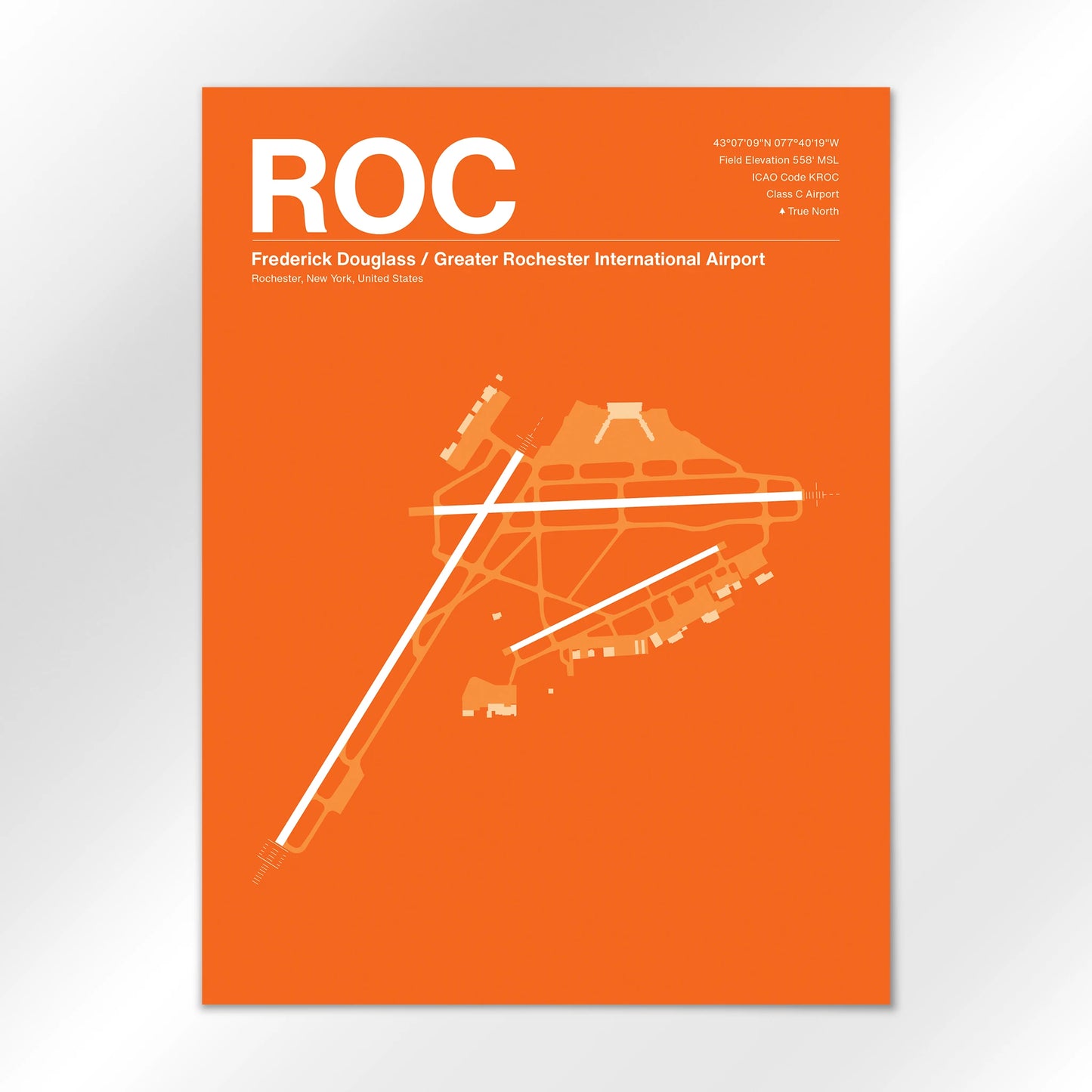 ROC Airport Diagram