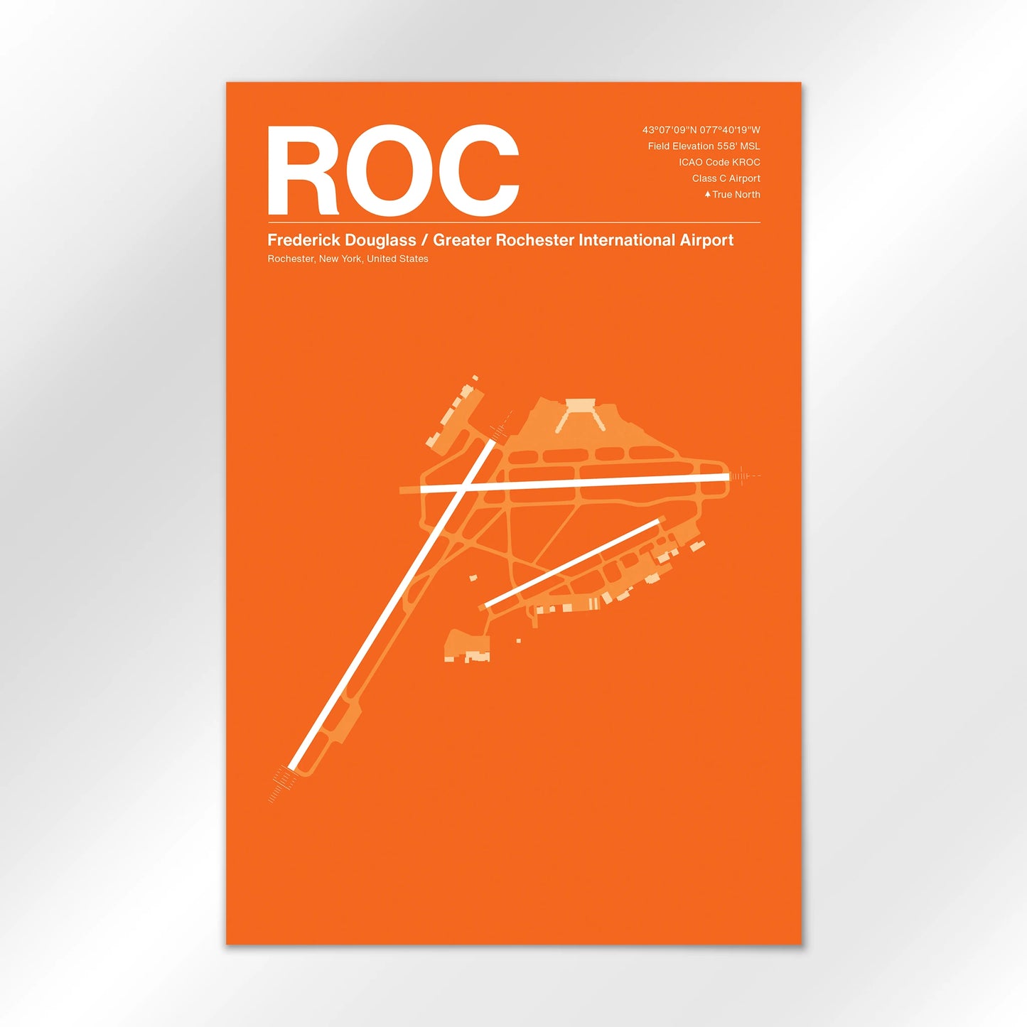 ROC Airport Diagram
