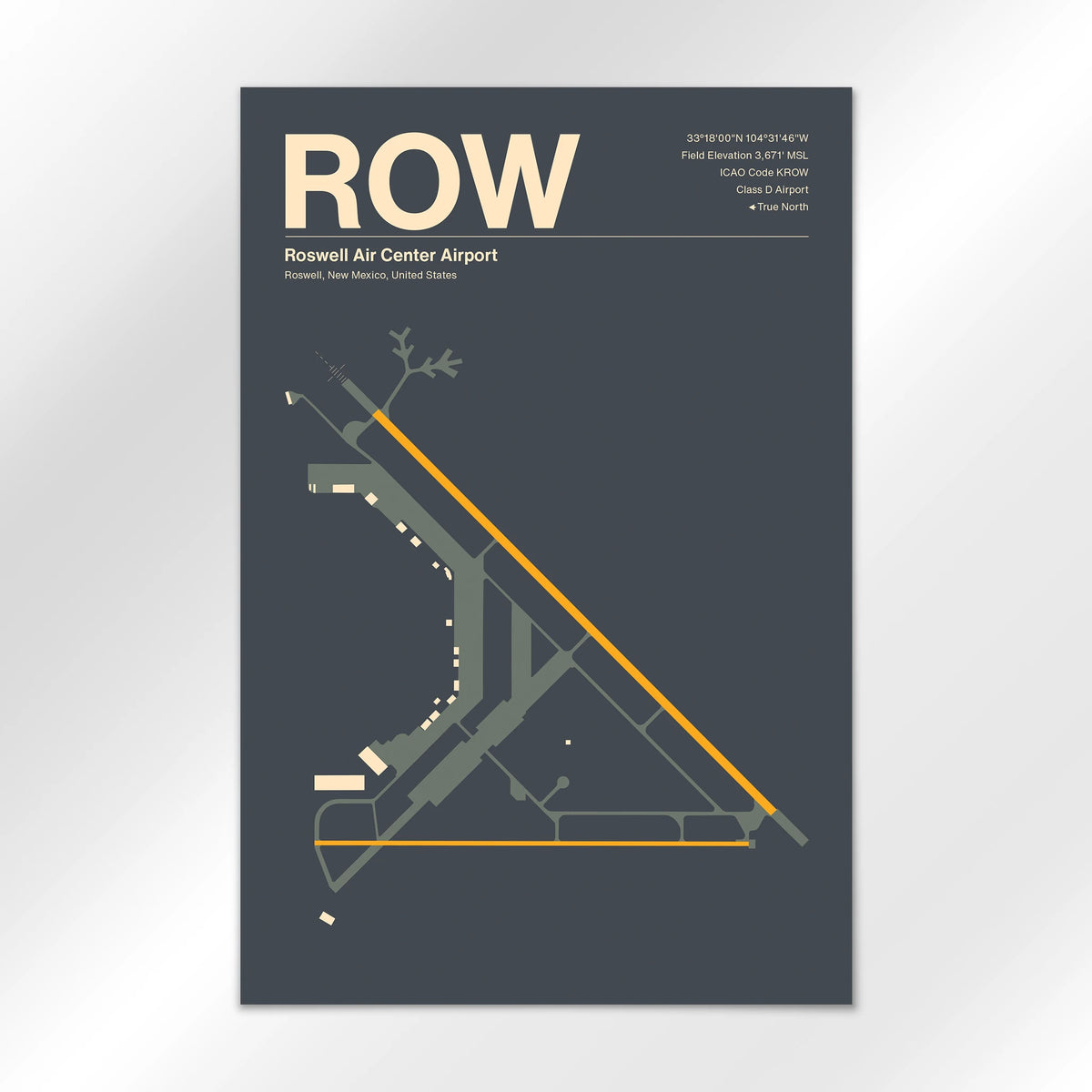 ROW Airport Diagram