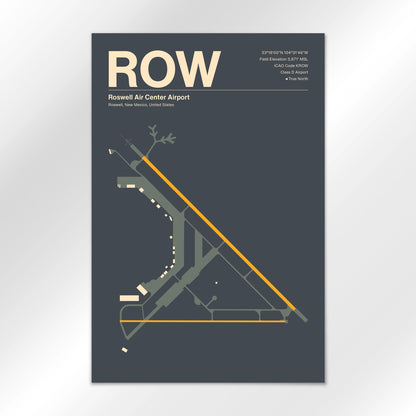 ROW Airport Diagram