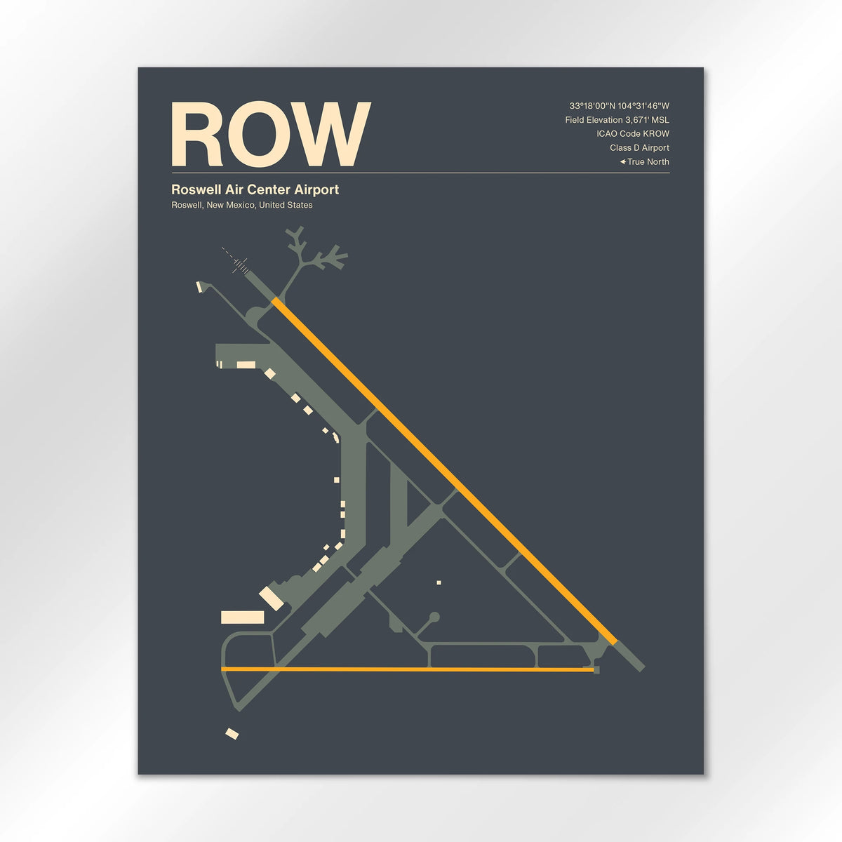 ROW Airport Diagram
