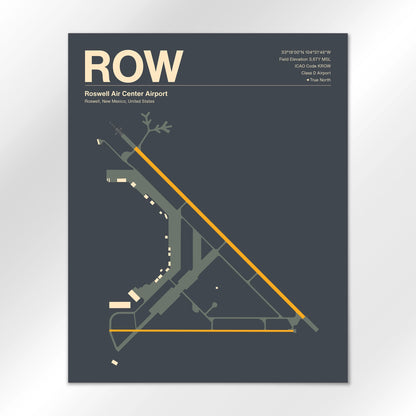 ROW Airport Diagram
