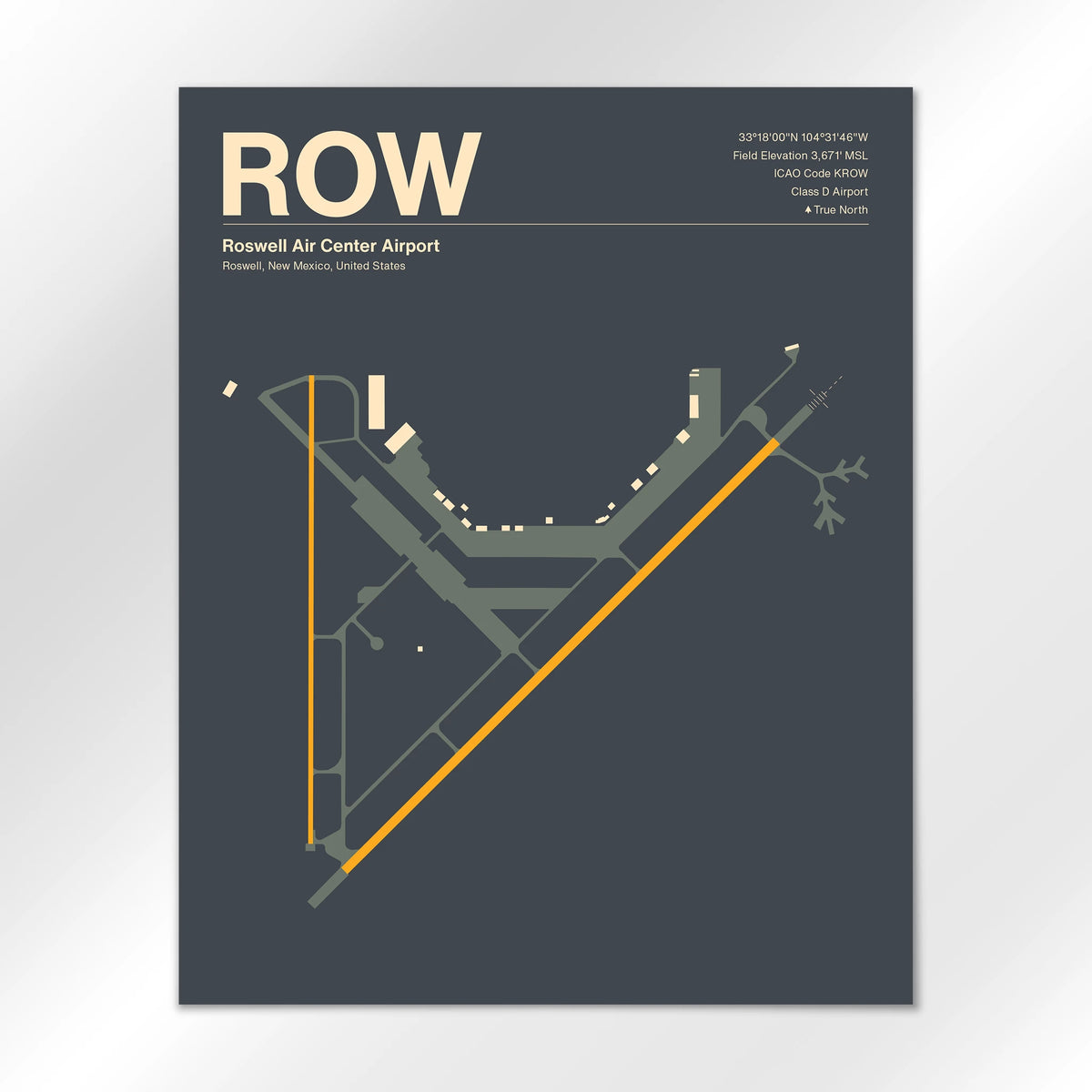 ROW Airport Diagram
