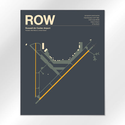 ROW Airport Diagram