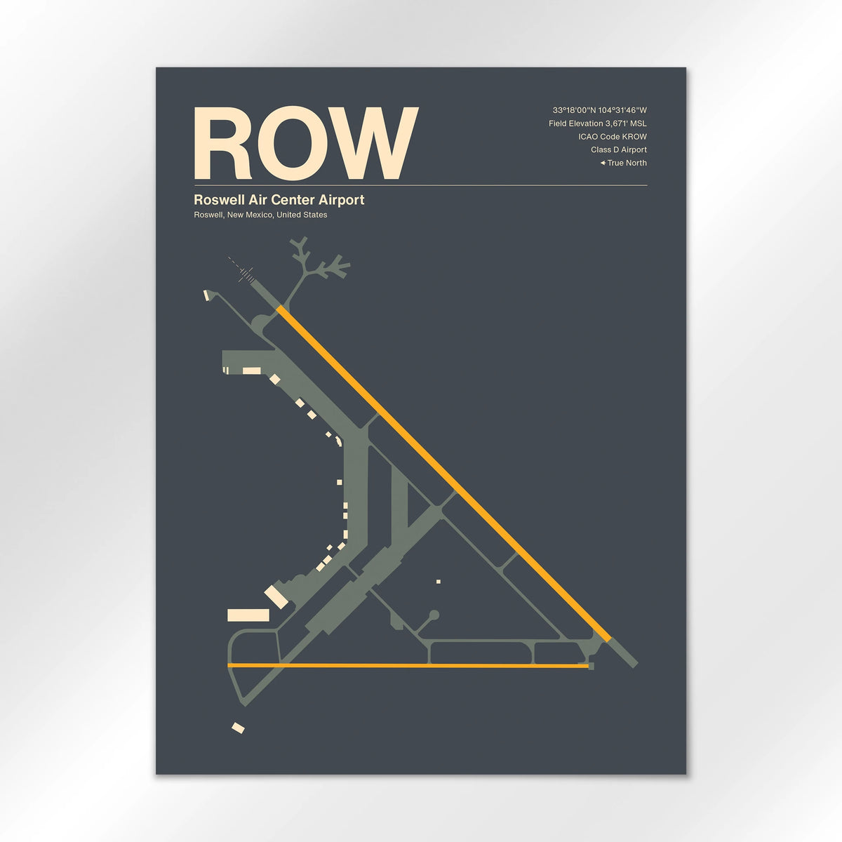 ROW Airport Diagram