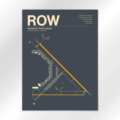 ROW Airport Diagram
