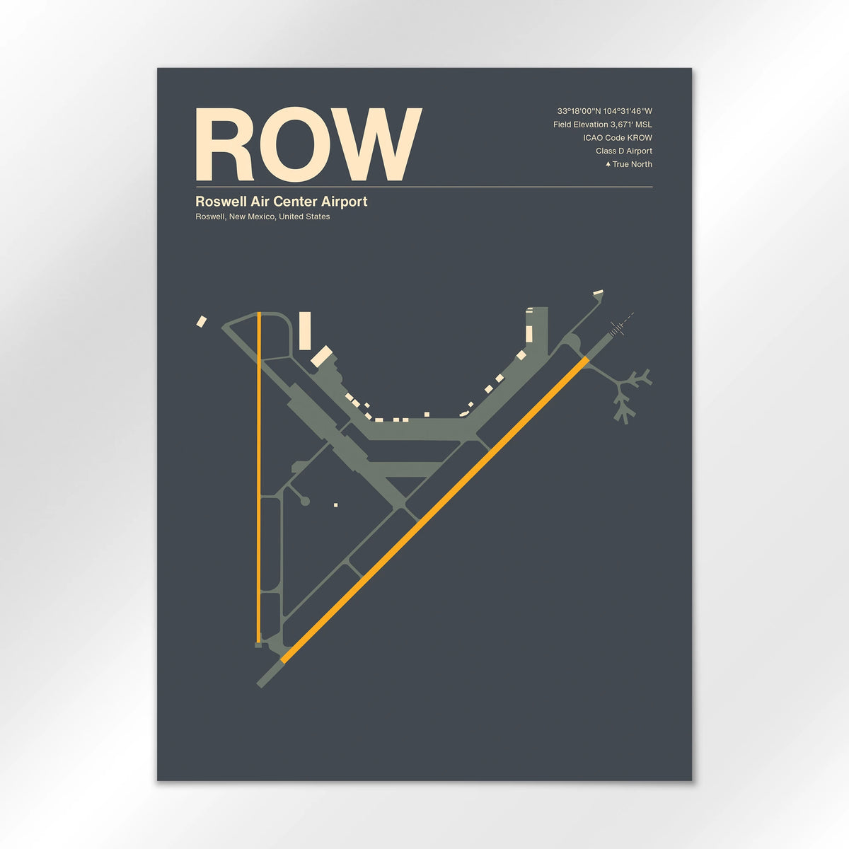 ROW Airport Diagram