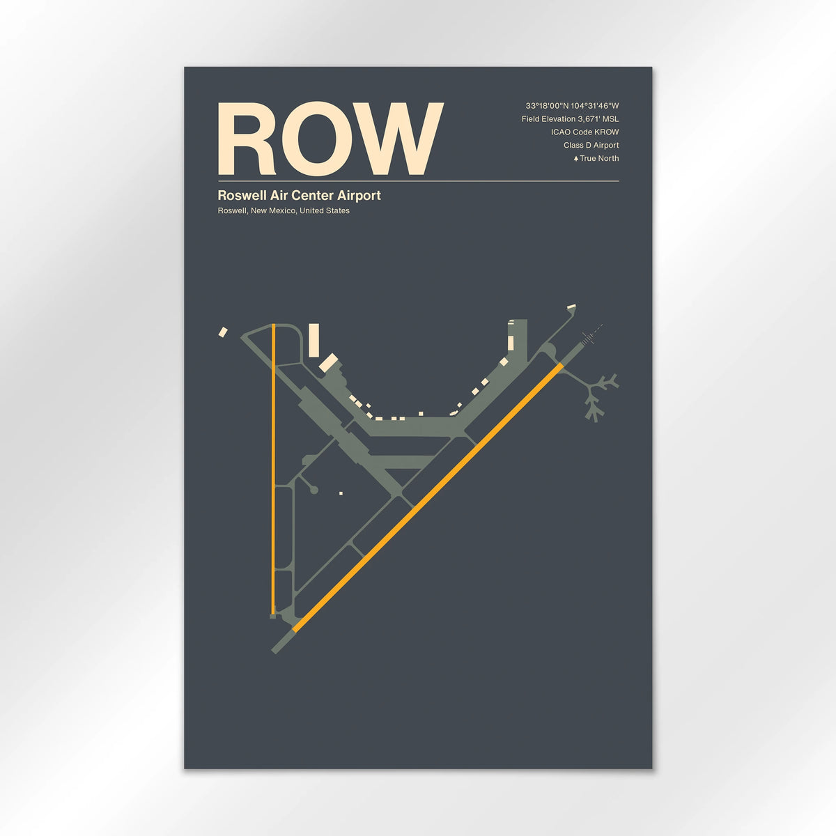 ROW Airport Diagram
