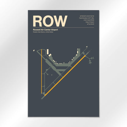 ROW Airport Diagram