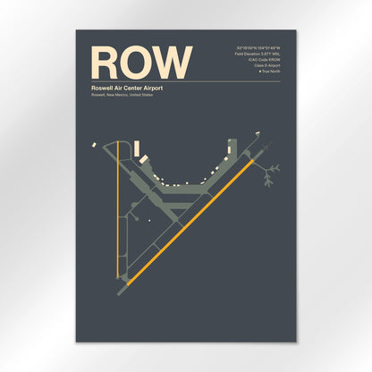 ROW Airport Diagram