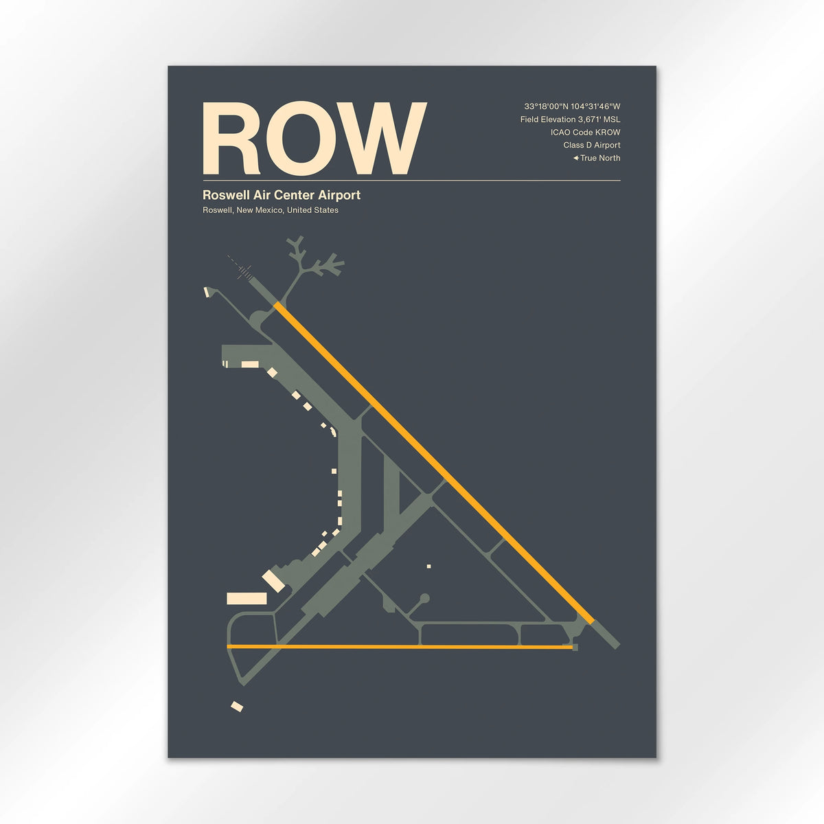 ROW Airport Diagram