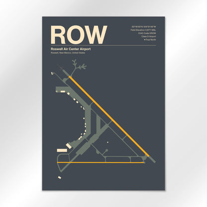 ROW Airport Diagram
