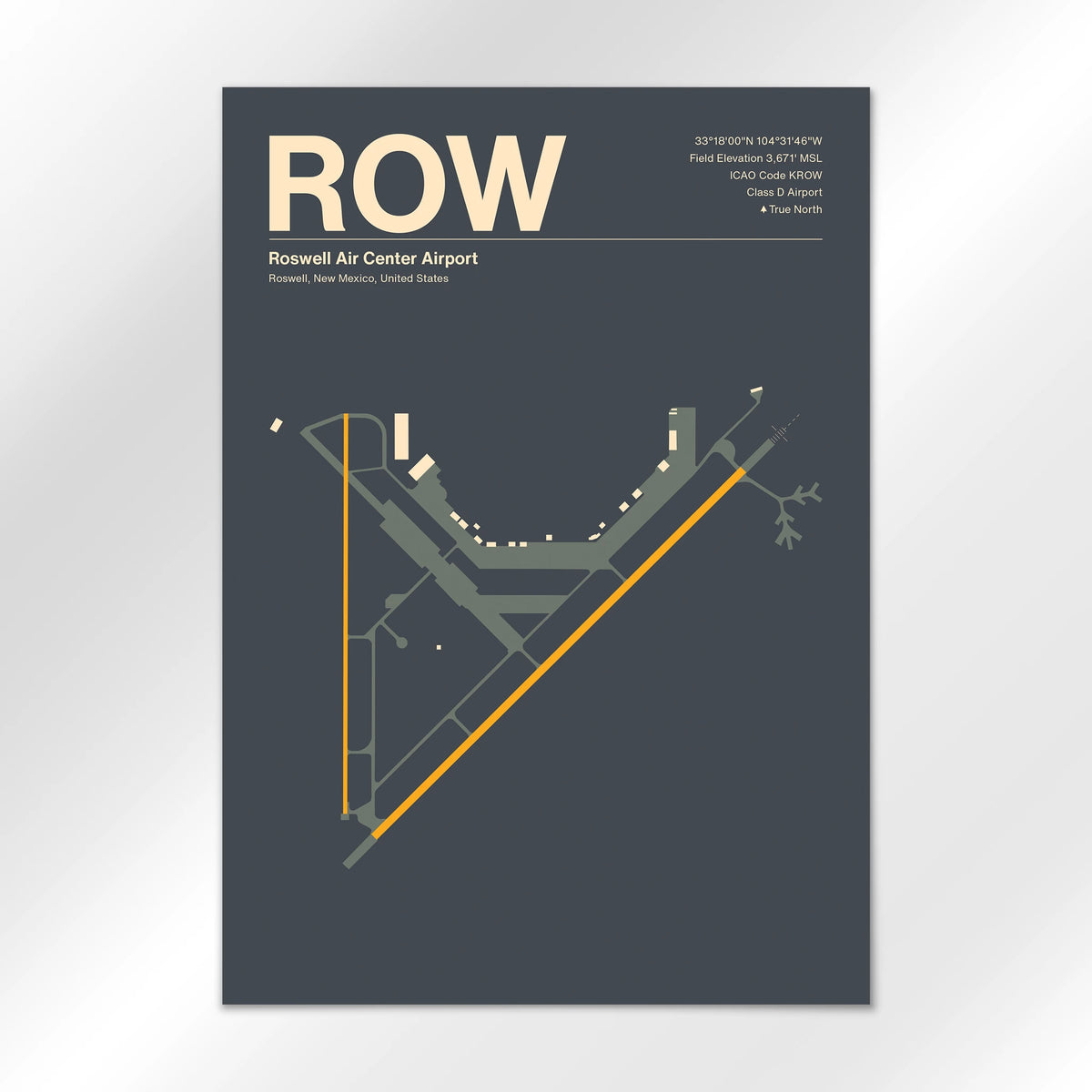 ROW Airport Diagram